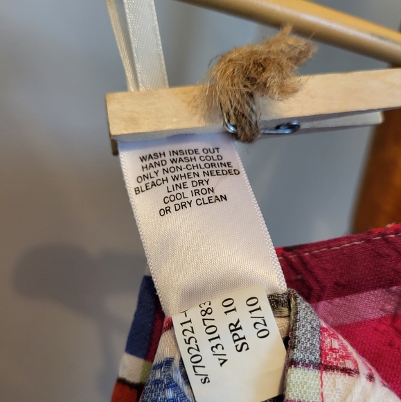 Banana Republic Plaid Strapless Size 2 Dress - Picture 6 of 12